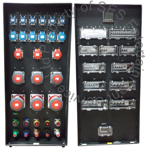 400A in - 3 x 125A/3, 3 x 63A/3, 3 x 32A/3, 12 x 16A/1 400A in - 3 x 125A/3, 3 x 63A/3, 3 x 32A/3, 12 x 16A/1